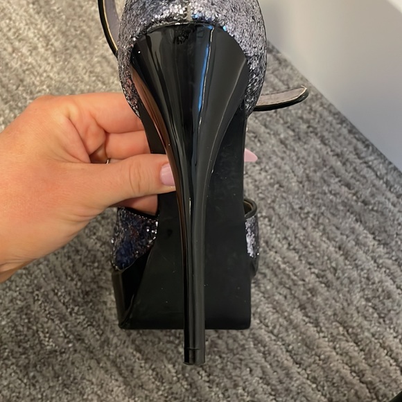 B2 glitter platform sandals - Picture 5 of 6